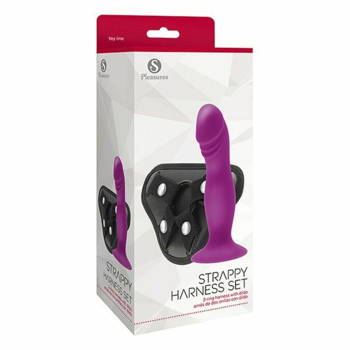 Strap-on dildo S Pleasures Strappy - 2