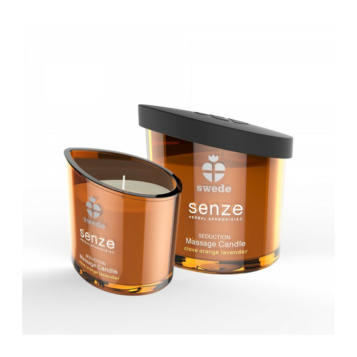 Massageljus Swede Seduction Lavendel Orange Kryddnejlika 150 ml - 2