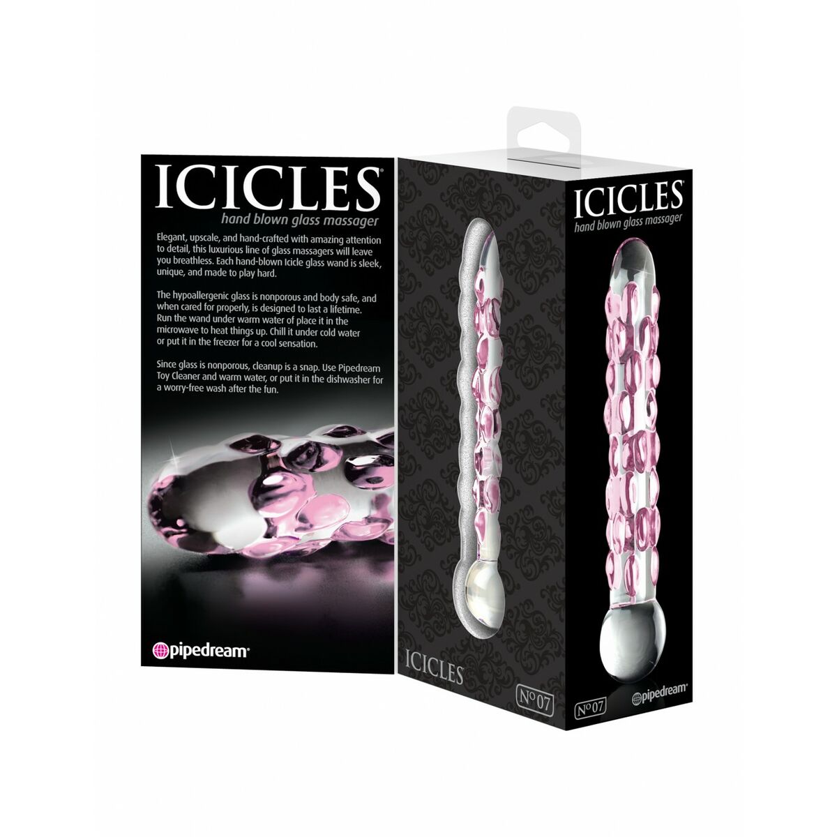 Anala kulor Pipedream Glas Rosa - 4