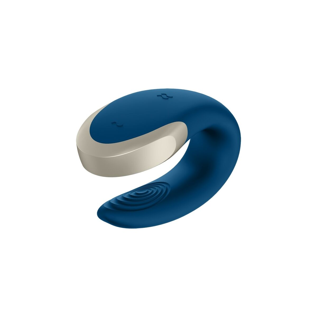 Massageapparat för par Satisfyer Double Love Blå - 8
