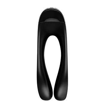 Massageapparat för par Satisfyer Candy Cane Svart