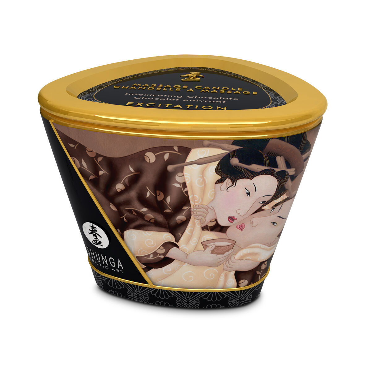 Massageljus Shunga 8401400 Choklad 170 ml - 4
