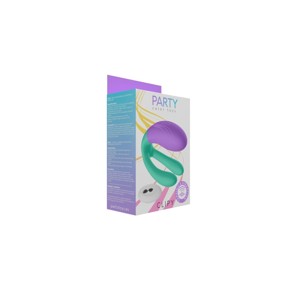 Massageapparat för par Party Color Toys - 4