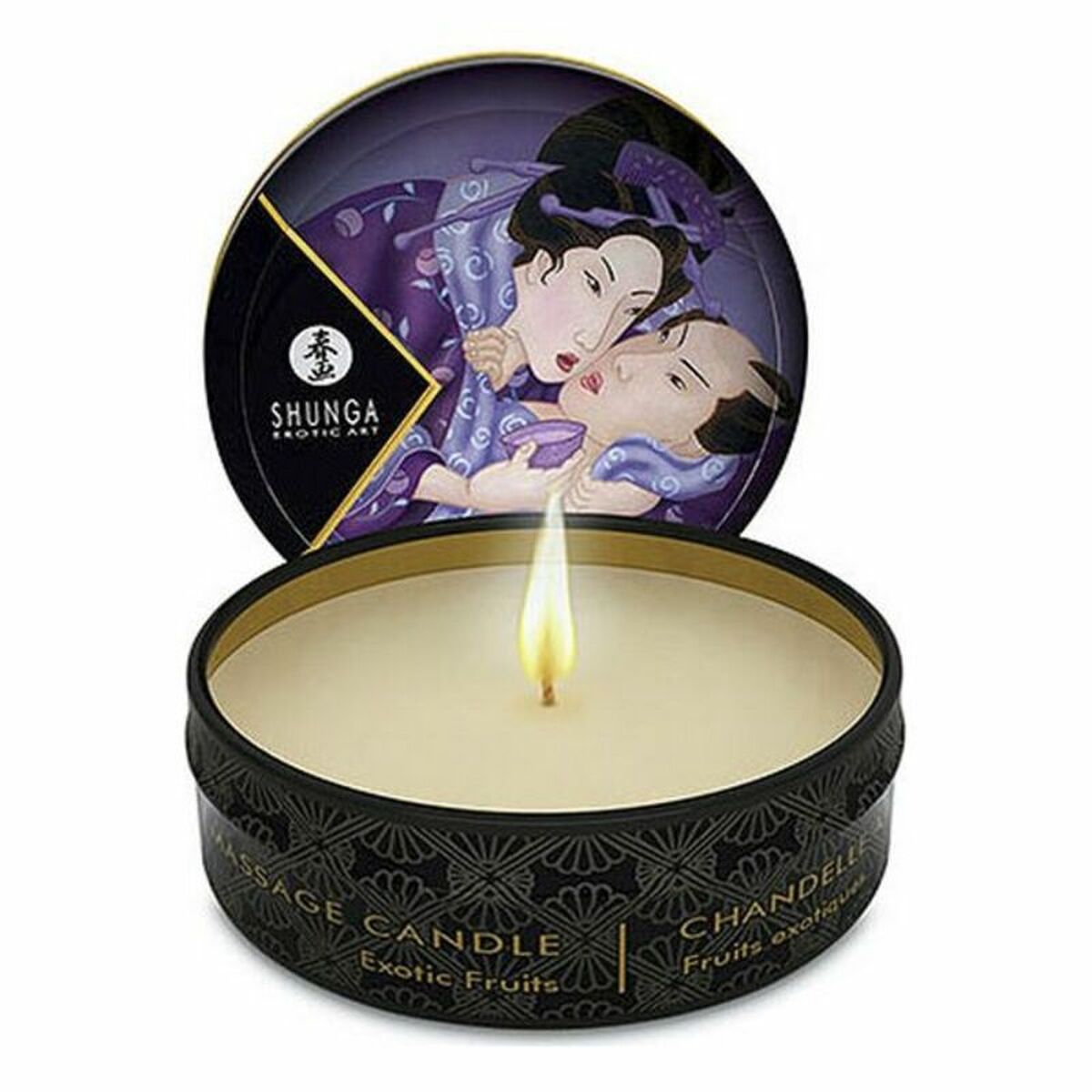 Massageljus Shunga 10736 30 ml Exotiska frukter - 2