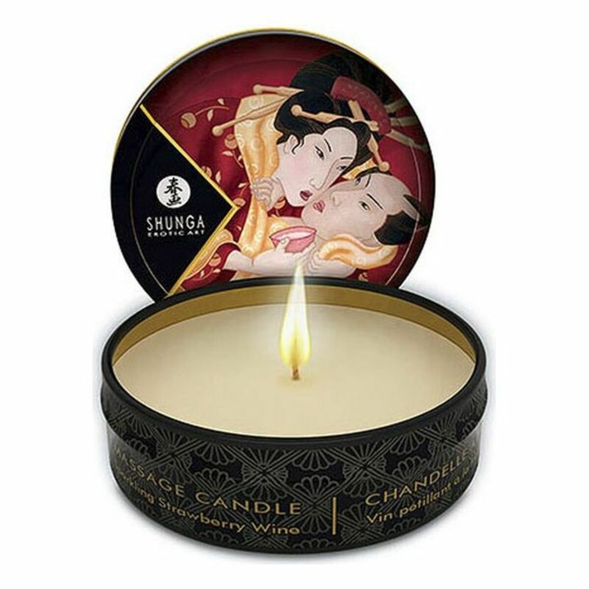 Massageljus Shunga 9046084 Jordgubbe 30 ml - 5