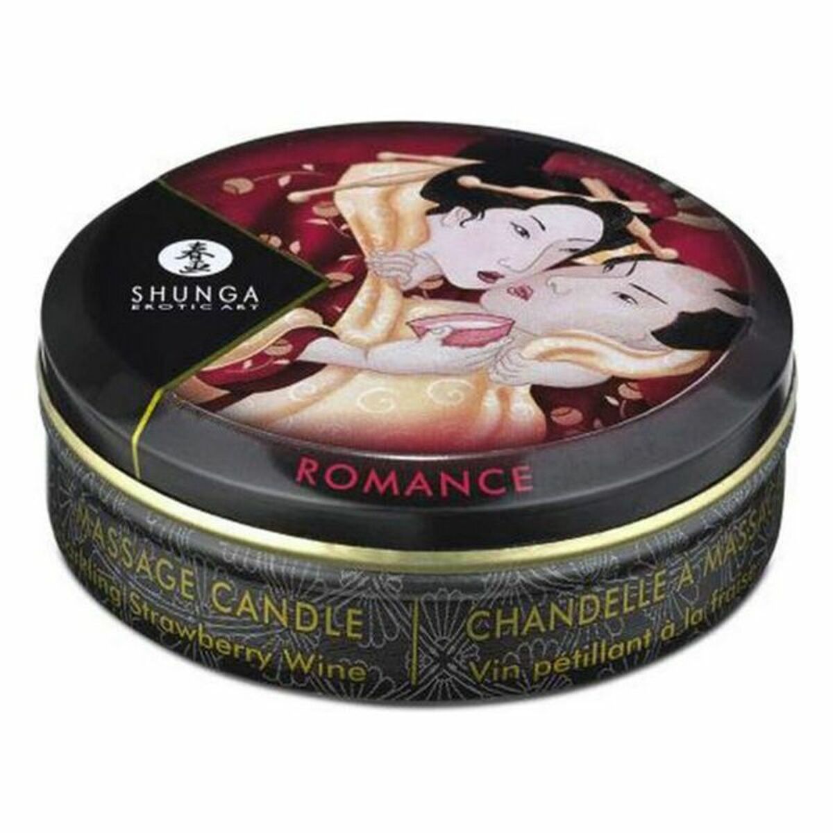 Massageljus Shunga 9046084 Jordgubbe 30 ml - 3