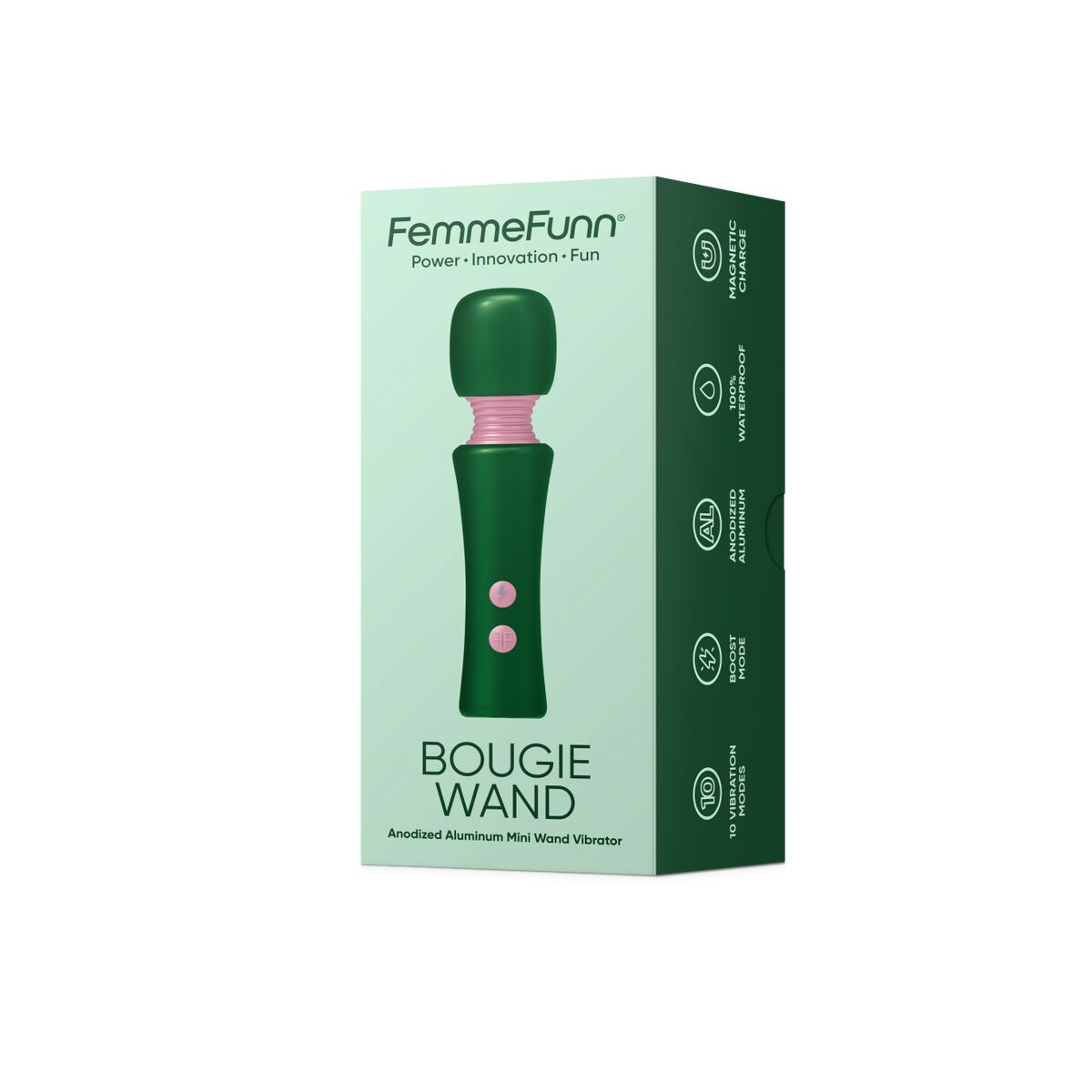 Vibrator FemmeFunn Grön - 4