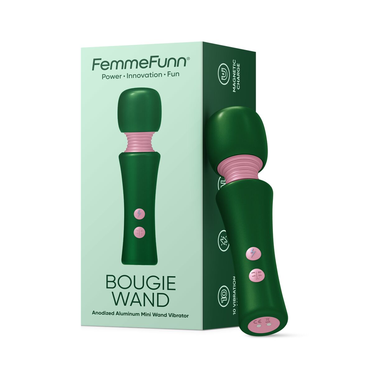 Vibrator FemmeFunn Grön - 7