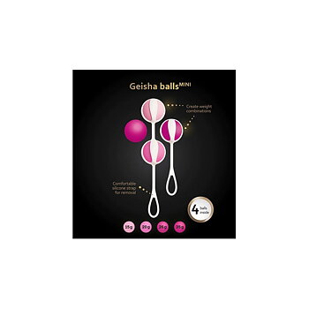 Vinklat kegelövningskit Gvibe Geisha Mini Fuchsia