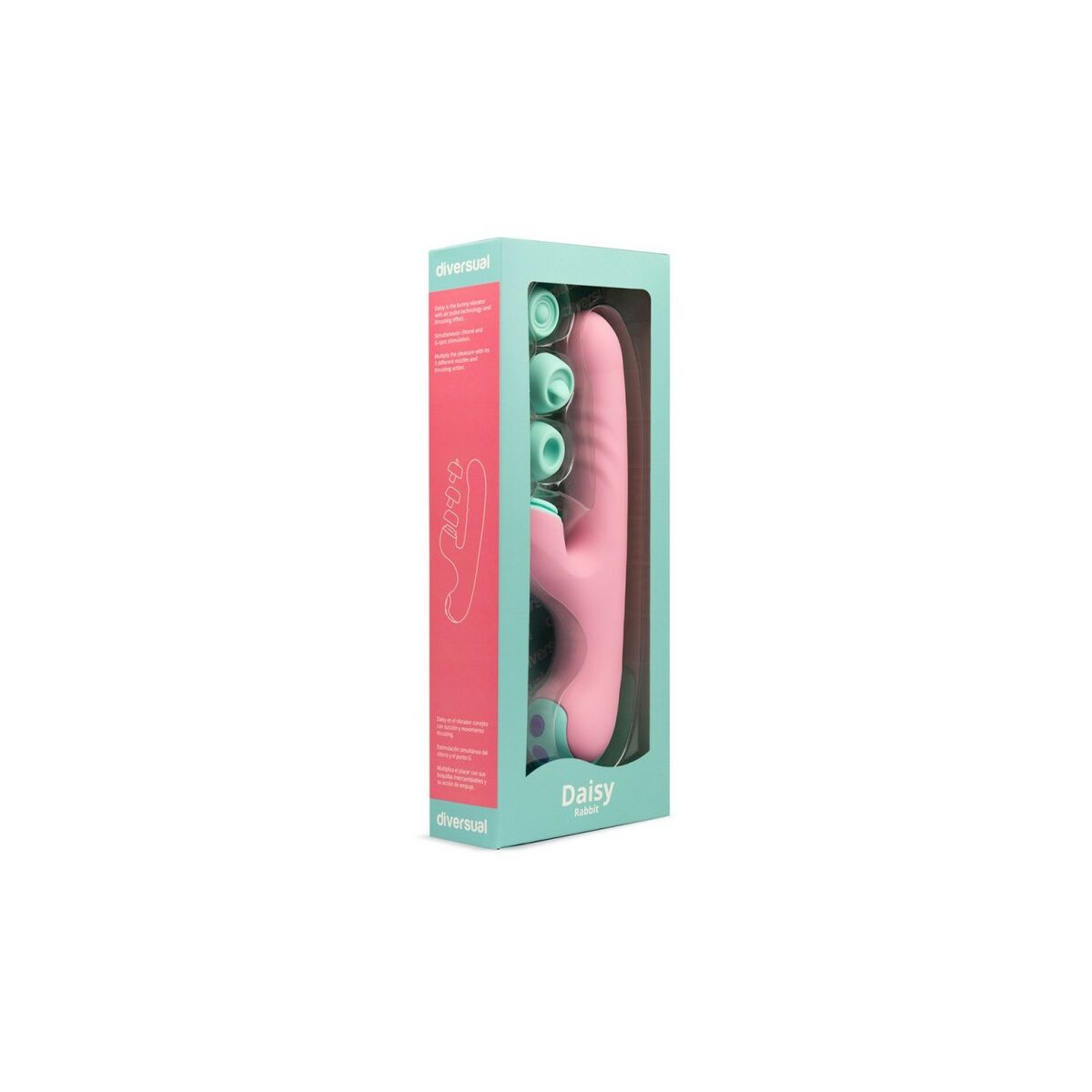 Dubbelvibrator Dual Stimulation Vibe Diversual - 7
