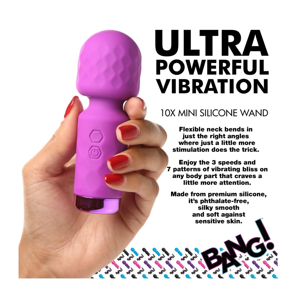Massagemedel XR Purpur Silikon - 3