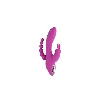 Dubbelvibrator Dual Stimulation Vibe VSCNOVELTY Purpur