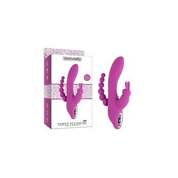 Dubbelvibrator Dual Stimulation Vibe VSCNOVELTY Purpur