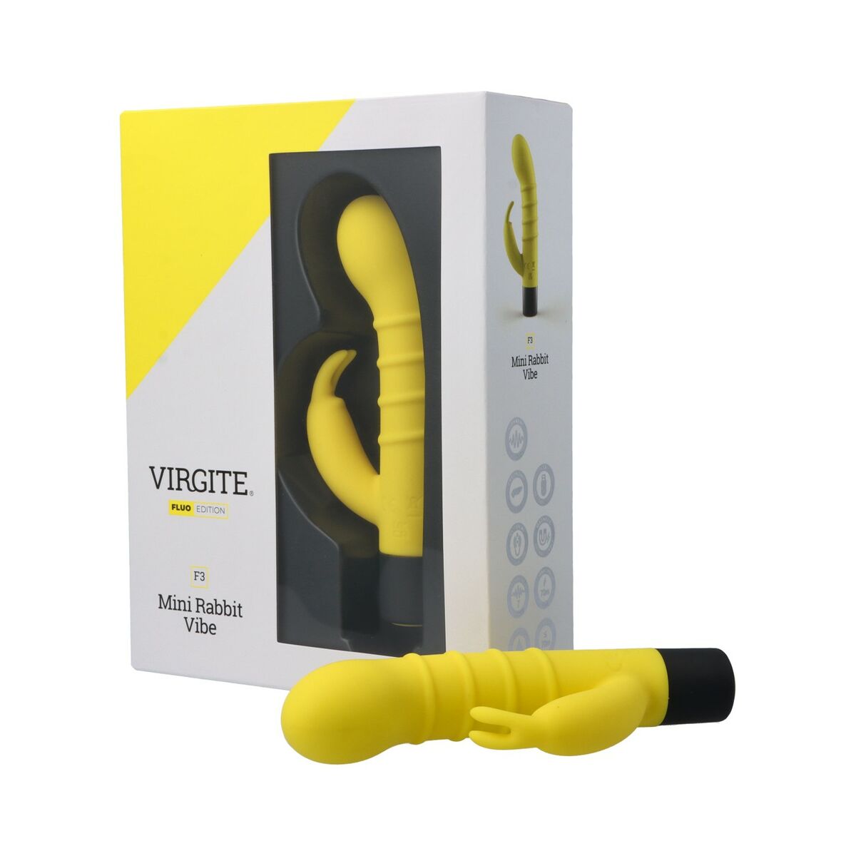 Dubbelvibrator Dual Stimulation Vibe Virgite Silikon - 6