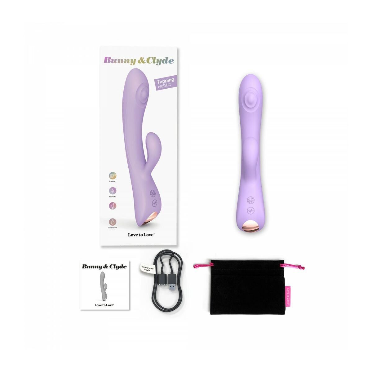 Dubbelvibrator Dual Stimulation Vibe Love to Love - 2