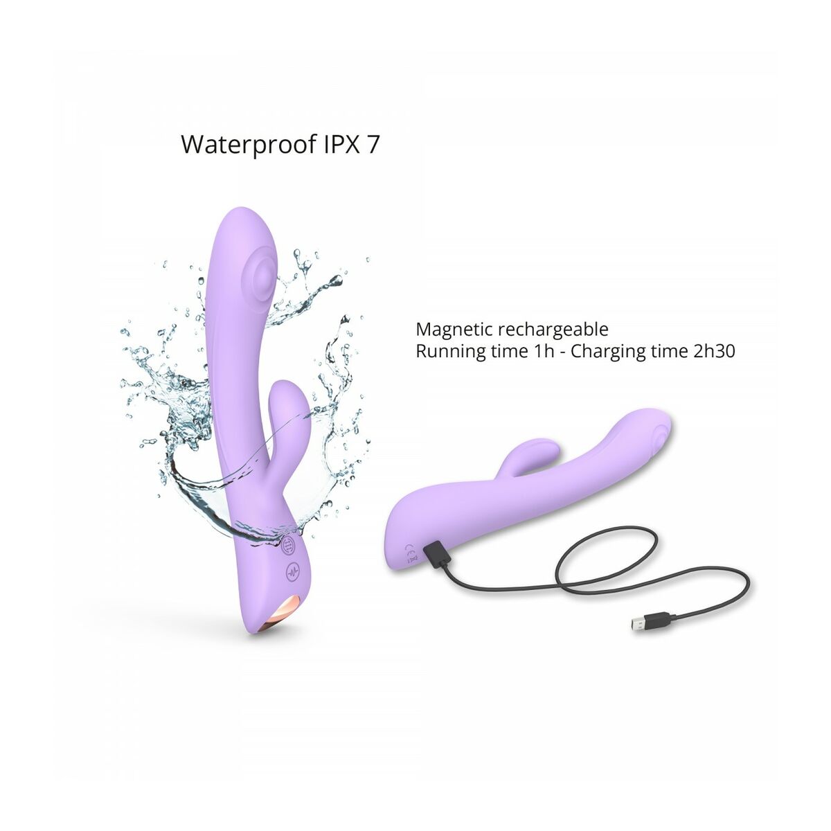 Dubbelvibrator Dual Stimulation Vibe Love to Love - 5