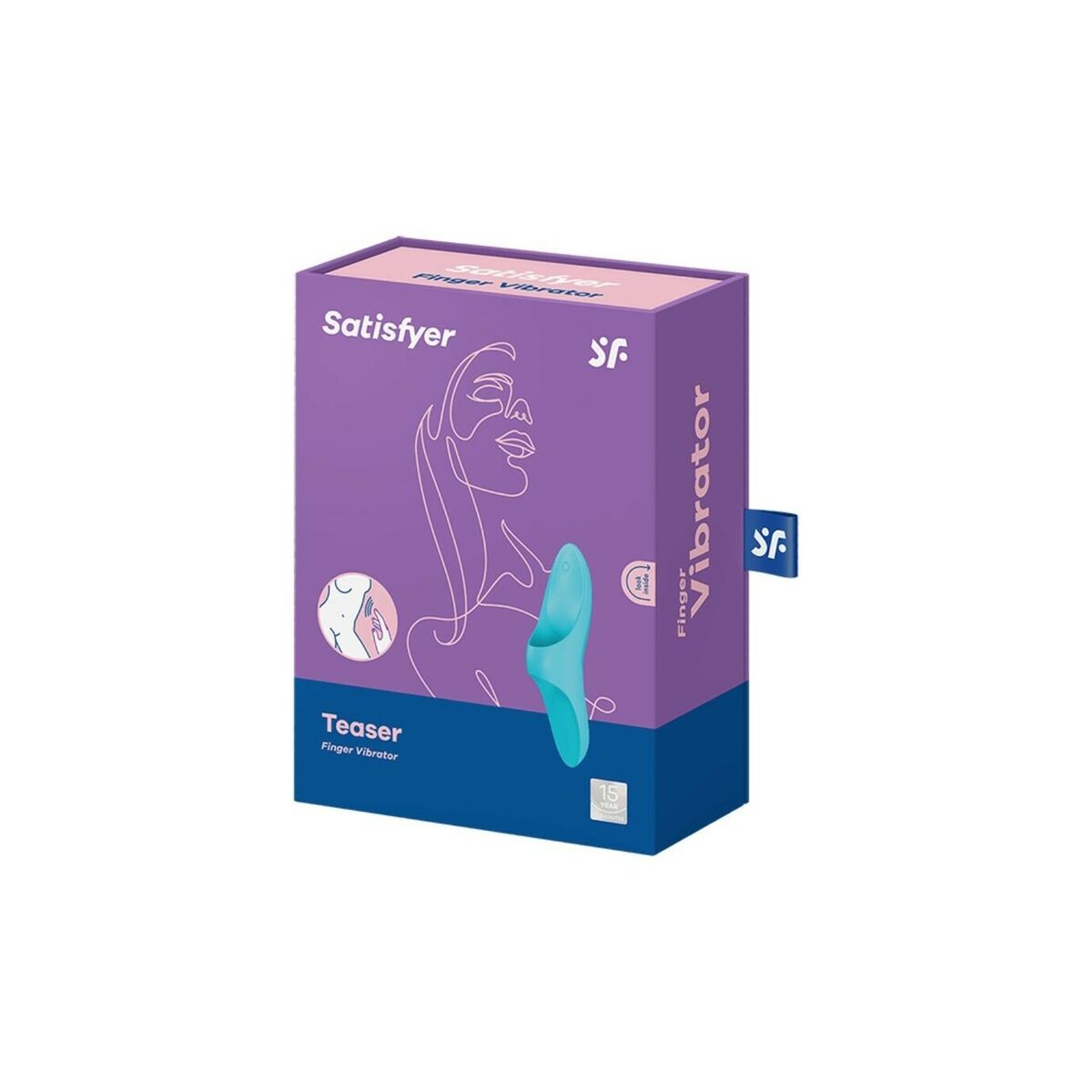 Fingervibrator Orb Satisfyer 4004075 Blå - 5