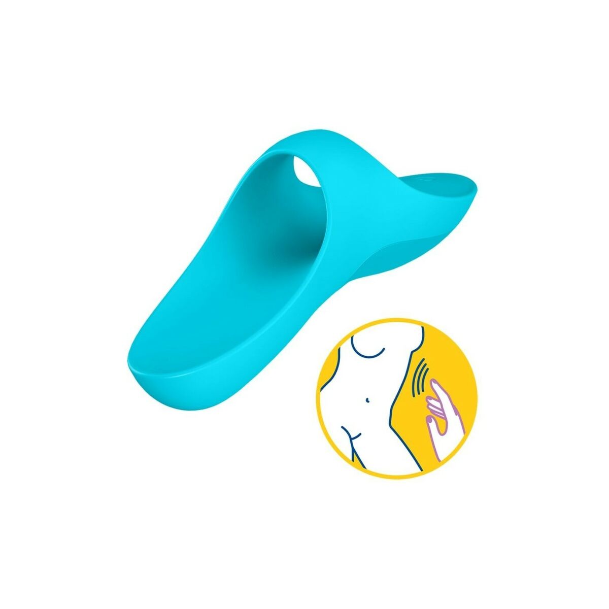 Fingervibrator Orb Satisfyer 4004075 Blå - 3