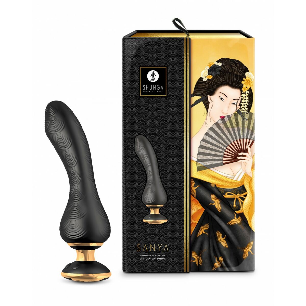 Vibrator Shunga Sanya Svart - 2