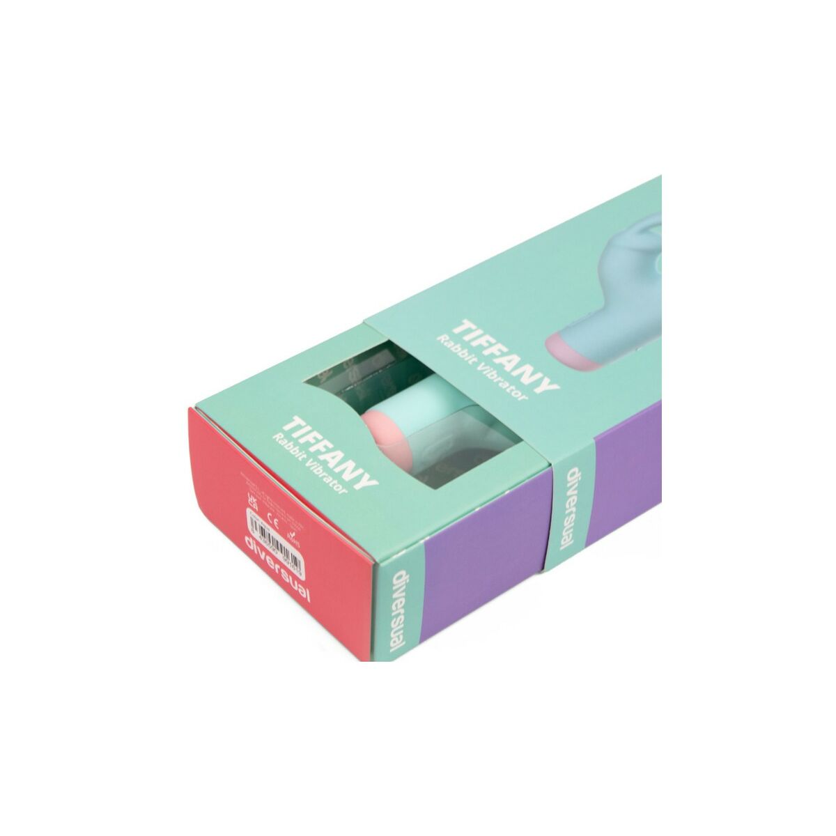 Dubbelvibrator Dual Stimulation Vibe Diversual Ljusgrön - 5