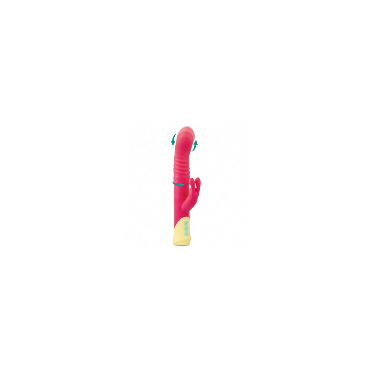 Dubbelvibrator Dual Stimulation Vibe Diversual Rosa