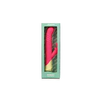 Dubbelvibrator Dual Stimulation Vibe Diversual Rosa