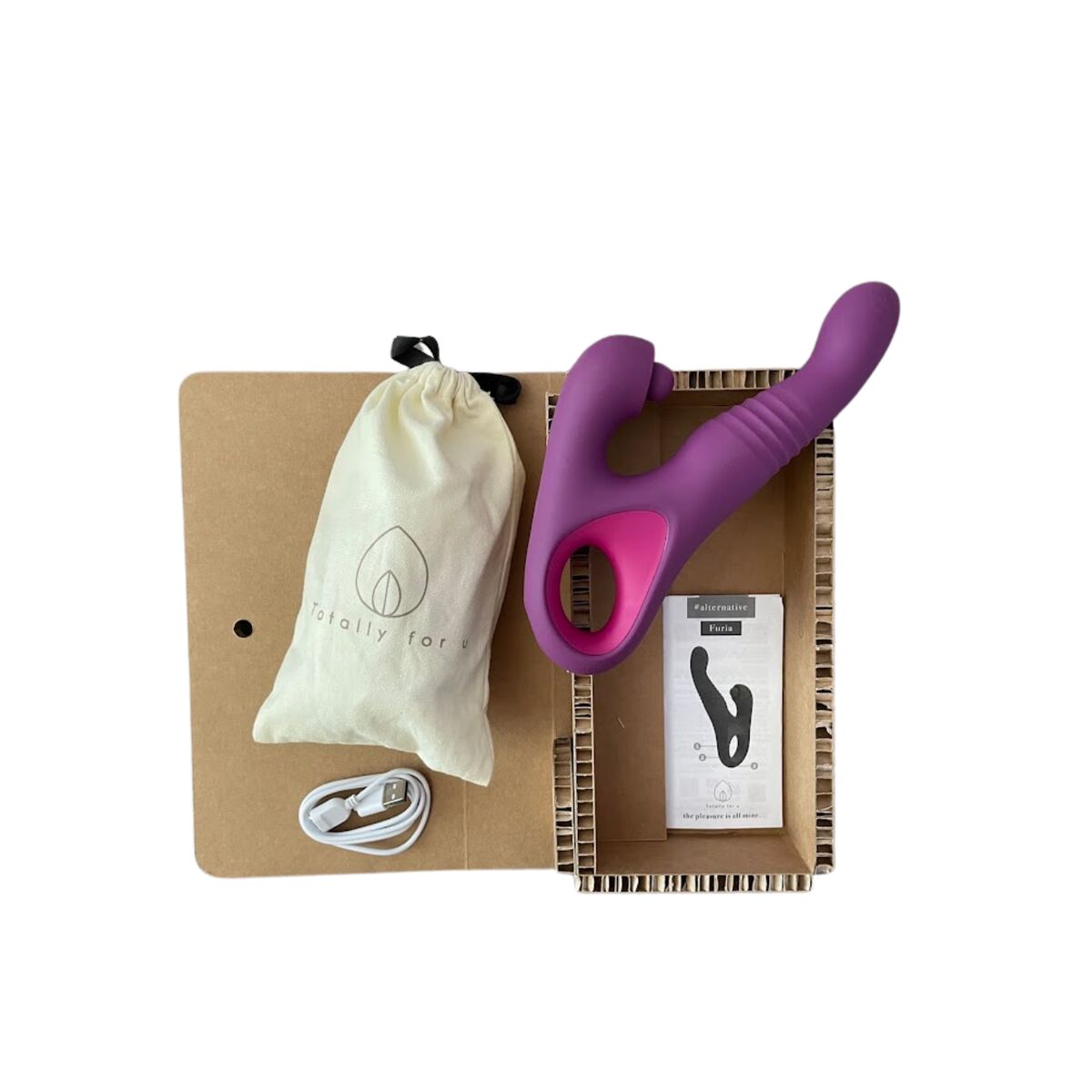 Dubbelvibrator Dual Stimulation Vibe Totally For U - 6