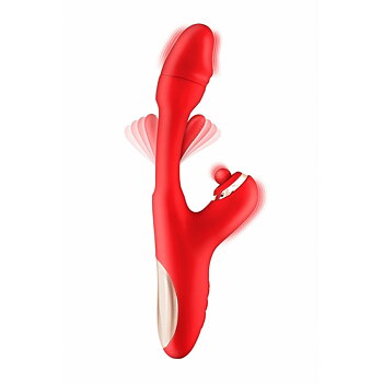 Dubbelvibrator Dual Stimulation Vibe Yoba JOYFULLY  Röd