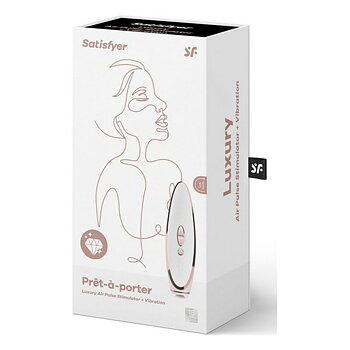 Sugstimulator för klitoris Satisfyer Luxury Pret a Porter