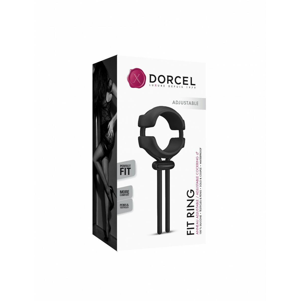 Penisring Dorcel DOR209 Svart - 3