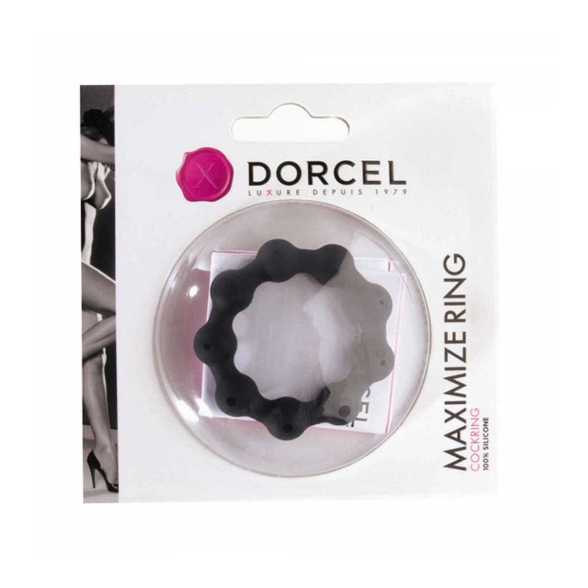 Penisring Dorcel DOR111 Svart - 3