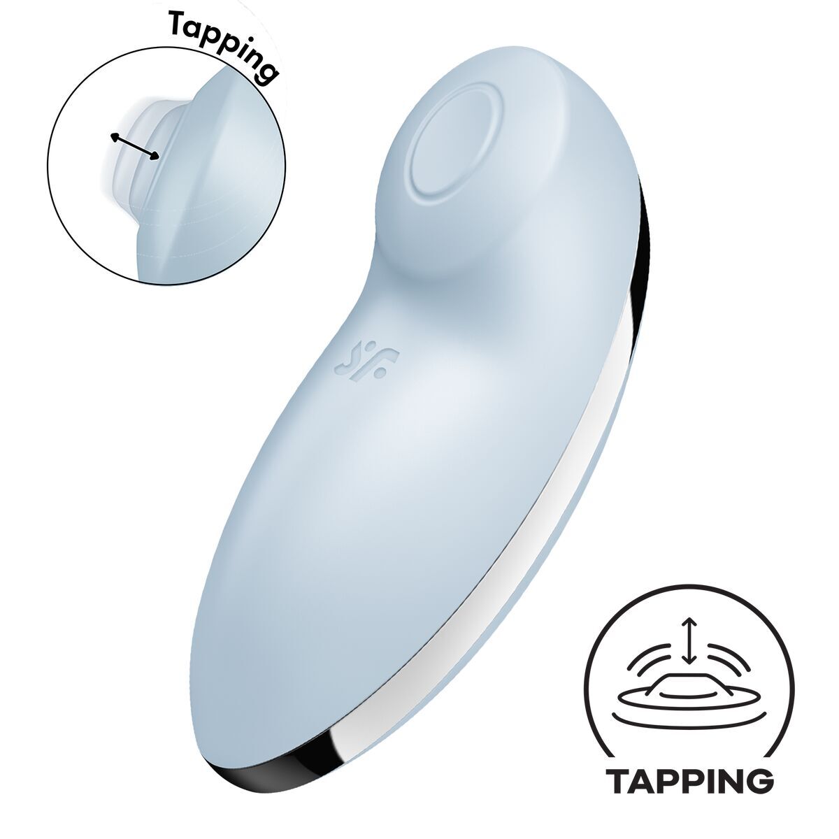 Erotisk massör Satisfyer Blå - 3