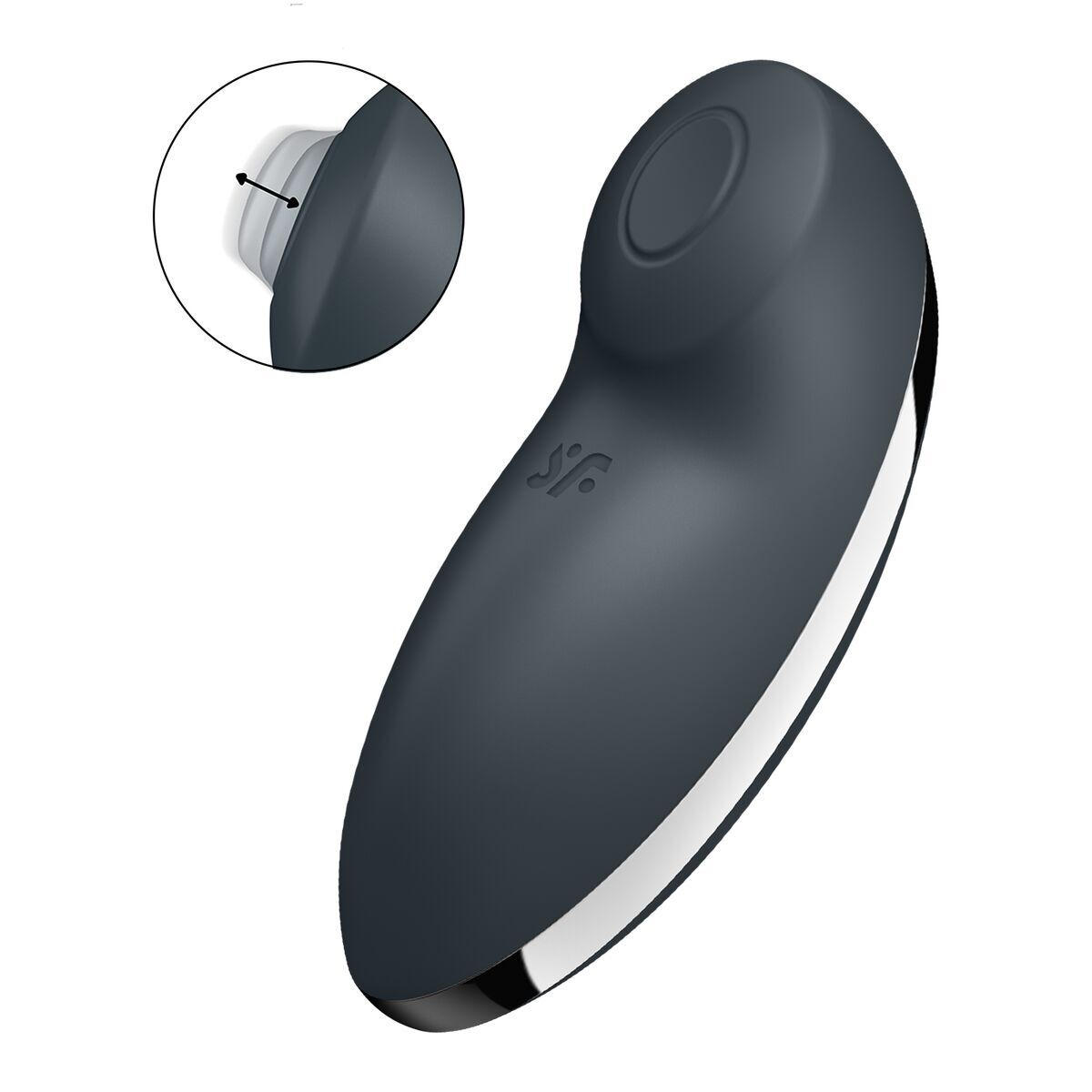 Erotisk massör Satisfyer Grå - 2