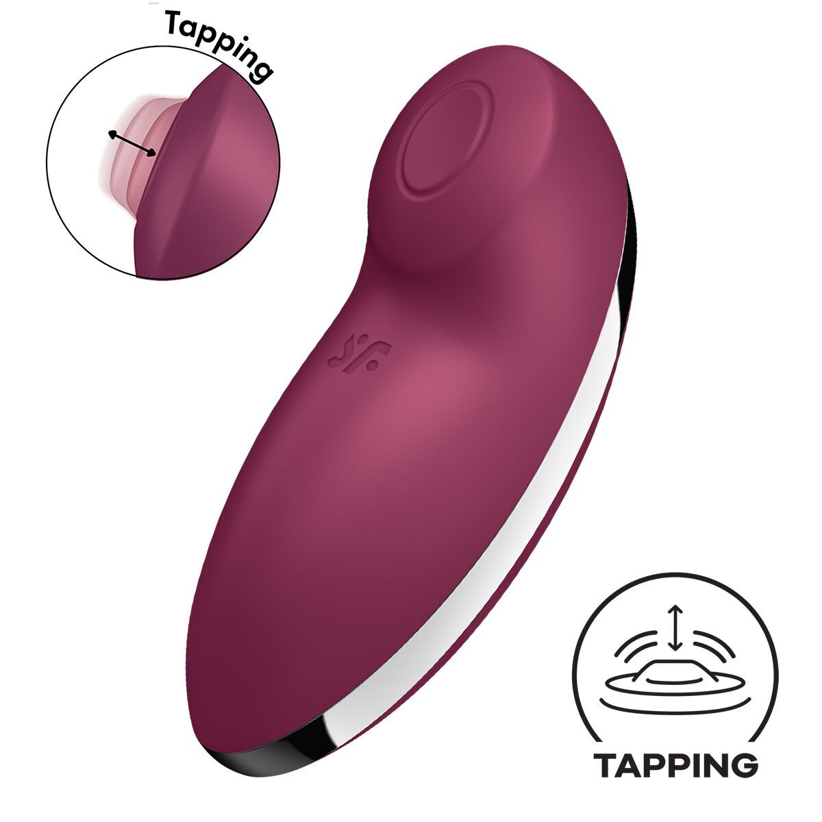Erotisk massör Satisfyer Röd - 3