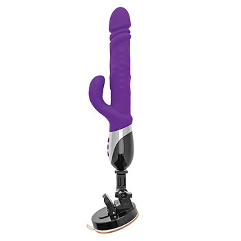 Dubbelvibrator Dual Stimulation Vibe S Pleasures Svart Lila