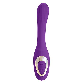 Dubbelvibrator Dual Stimulation Vibe S Pleasures Lila
