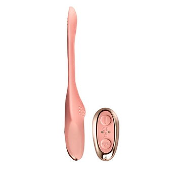 Dubbelvibrator Dual Stimulation Vibe Rocks-Off Rosa