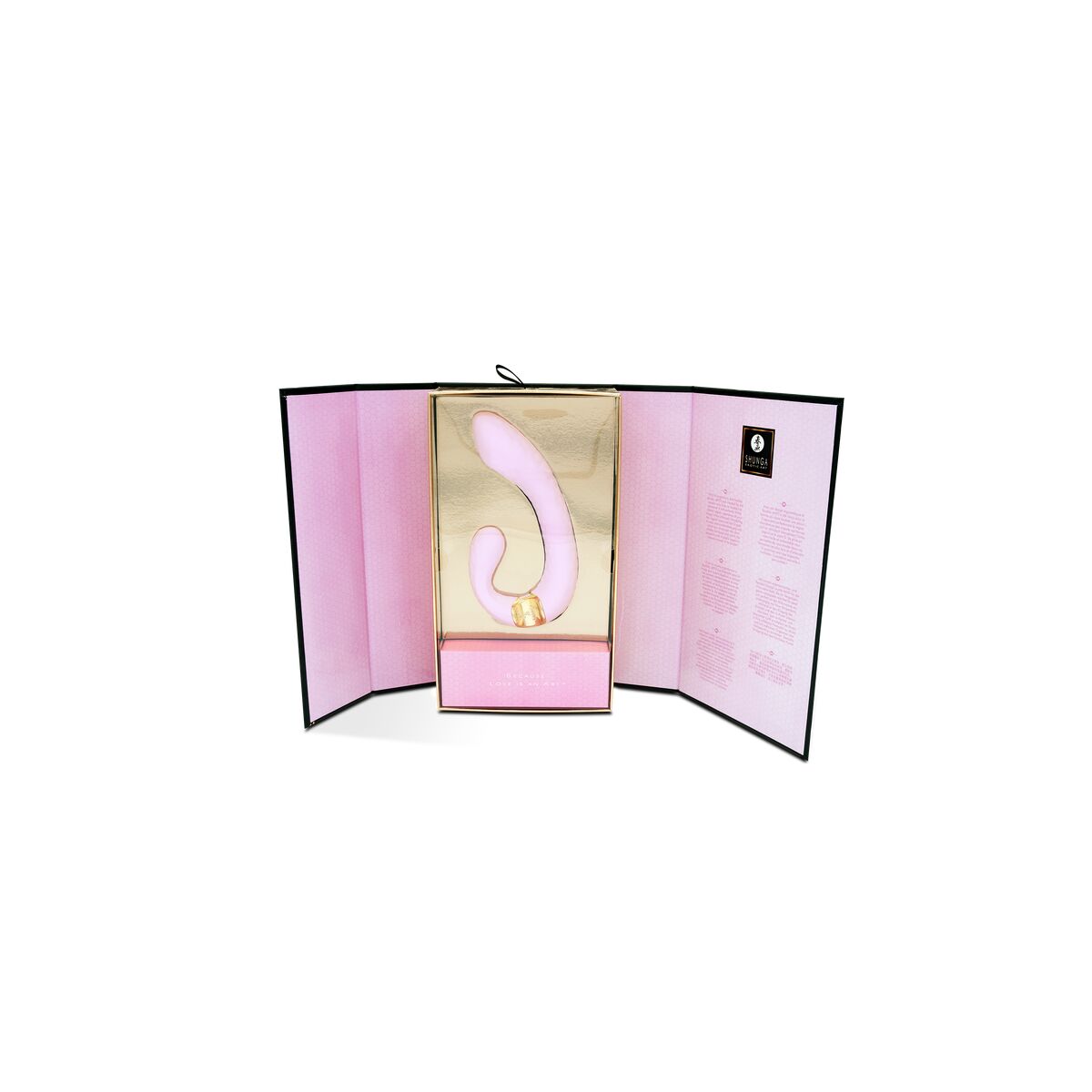 Dubbelvibrator Dual Stimulation Vibe Shunga Miyo Rosa - 5