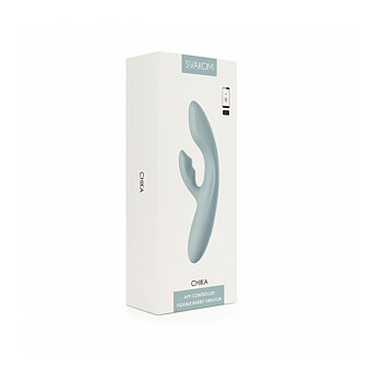 Dubbelvibrator Dual Stimulation Vibe Svakom Turkos