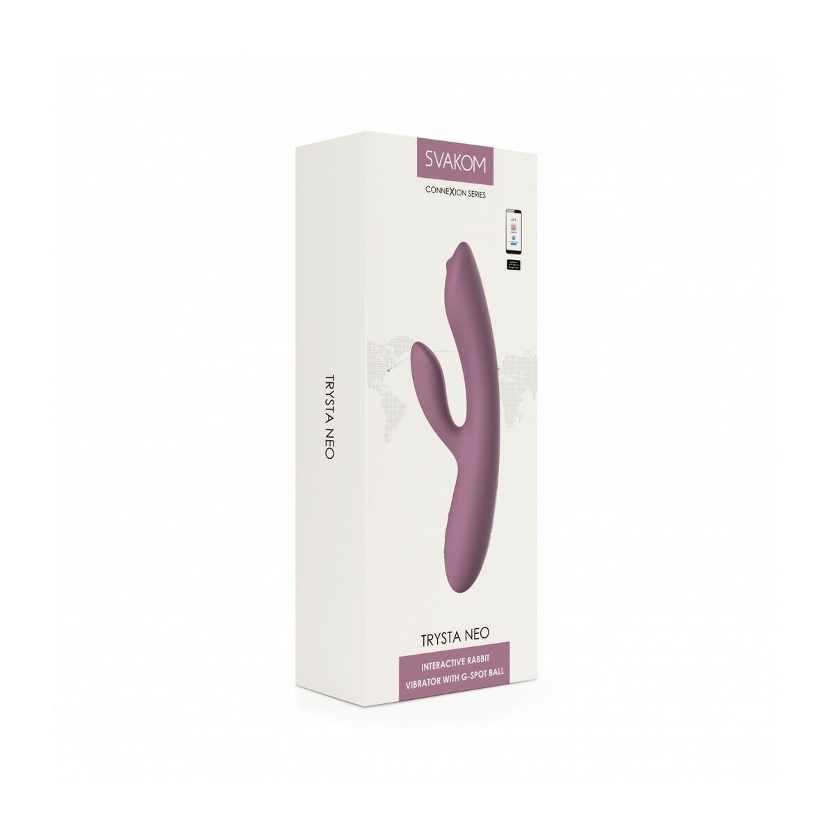 Dubbelvibrator Dual Stimulation Vibe Svakom Lila - 2