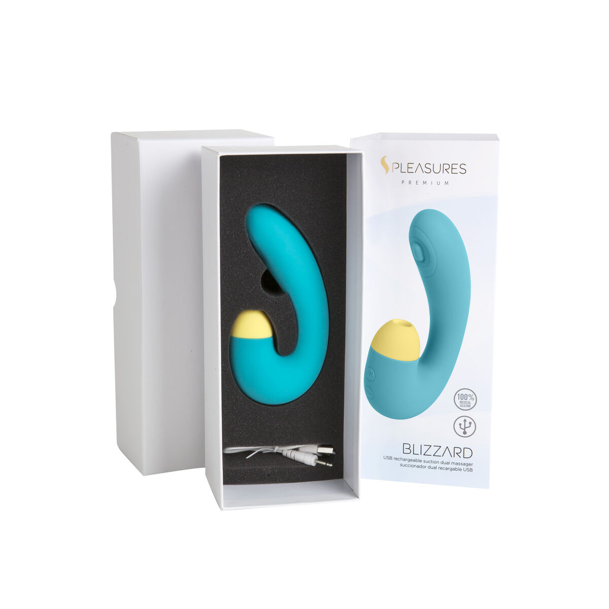 Dubbelvibrator Dual Stimulation Vibe S Pleasures - 4