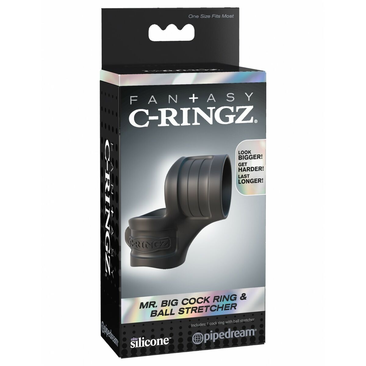 Penisring Pipedream Svart - 3