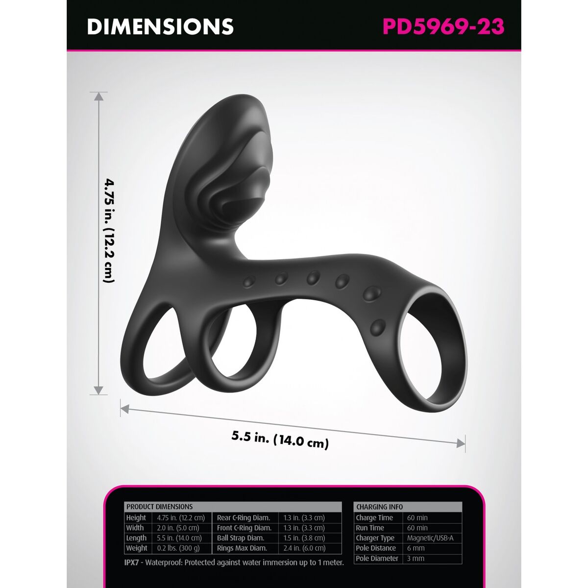 Penisring Pipedream Fantasy C-Ringz - 7