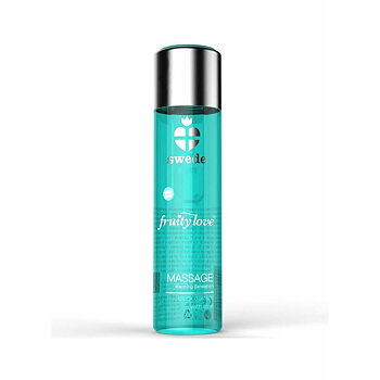 Erotisk Massageolja Swede 120 ml Värmeeffekt Lime Svarta vinbär