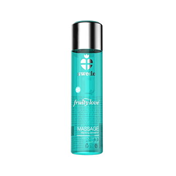 Erotisk Massageolja Swede 120 ml Värmeeffekt Lime Svarta vinbär
