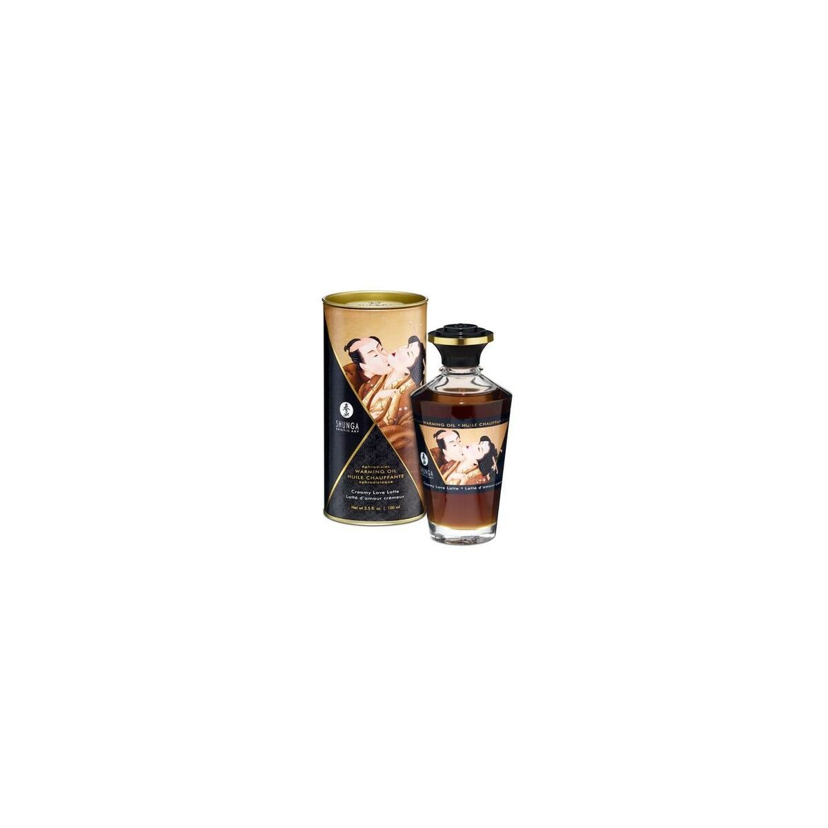 Erotisk Massageolja Shunga Creamy Love Latte 100 ml - 2