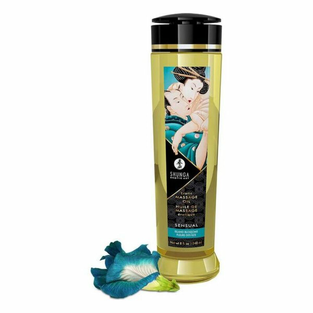 Erotisk Massageolja Shunga 240 ml Blommig - 2