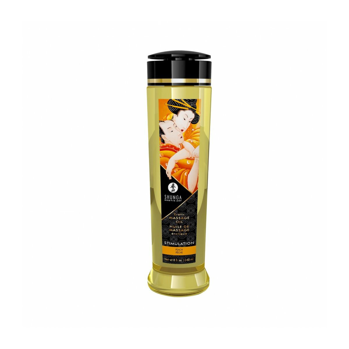 Erotisk Massageolja Shunga 240 ml Persika