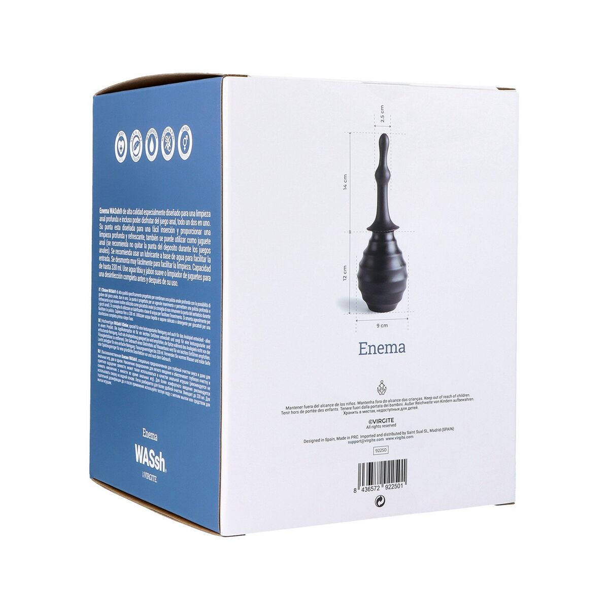 Colt expanderbar Analplugg Virgite 330 ml - 6