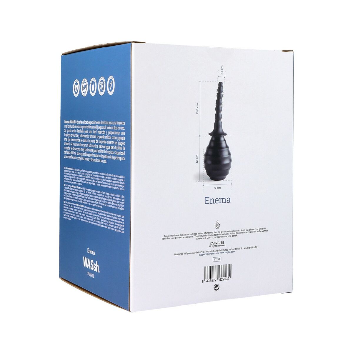 Colt expanderbar Analplugg Virgite 330 ml - 5